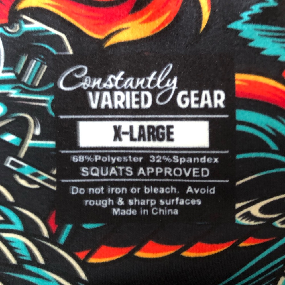 CVG Vintage Tattoo XL 5” shorts - Picture 2 of 2